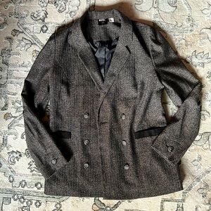 BDG brown textured blazer women’s size M
